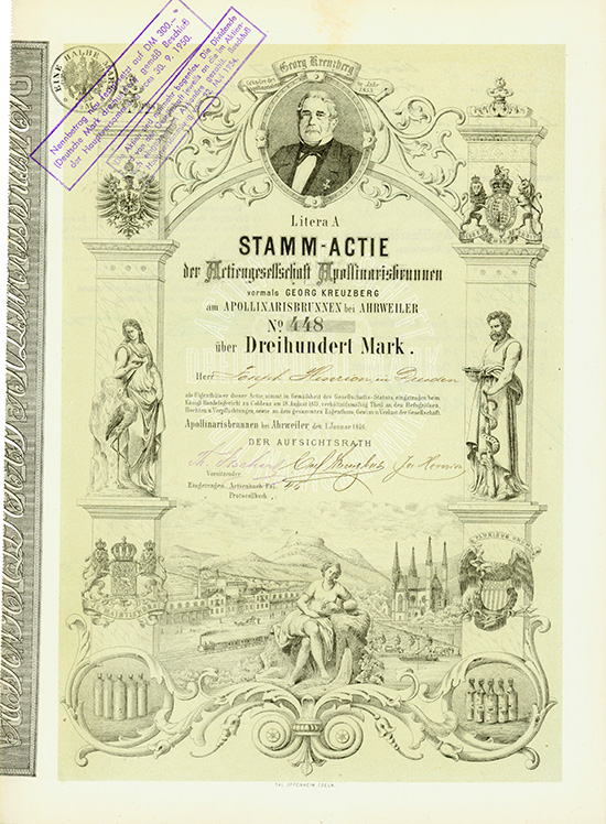Actiengesellschaft Apollinarisbrunnen vorm. Georg Kreuzberg