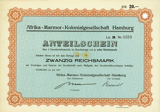 Afrika-Marmor-Kolonialgesellschaft