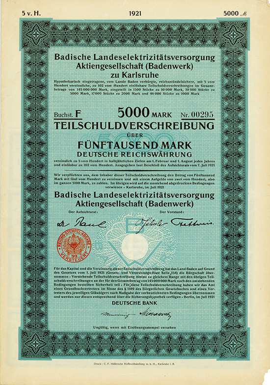 Badische Landeselektrizitätsversorgung AG (Badenwerk)