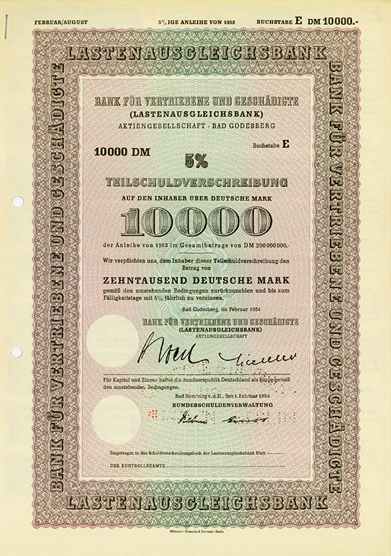 Bank für Vertriebene und Geschädigte (Lastenausgleichsbank)