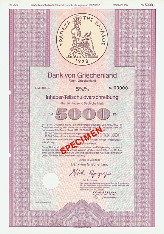 Bank von Griechenland