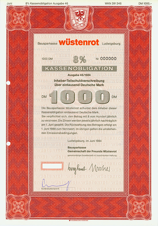 Bausparkasse Gemeinschaft der Freunde Wüstenrot gemeinnützige Gesellschaft mit beschränkter Haftung