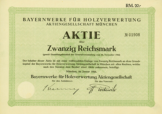 Bayernwerke für Holzverwertung AG