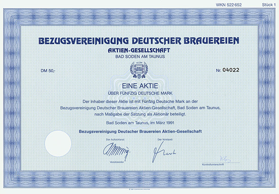 Bezugsvereinigung Deutscher Brauereien AG