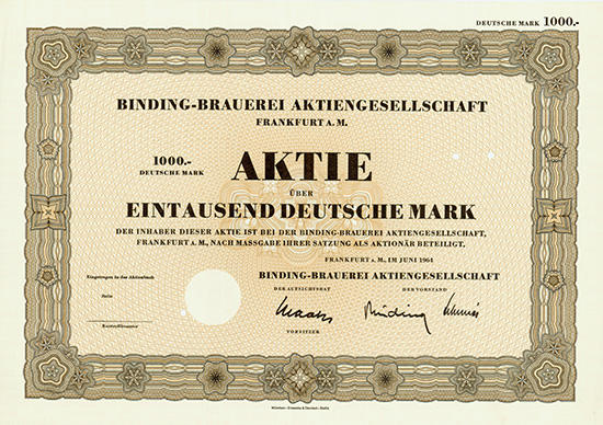 Binding-Brauerei AG