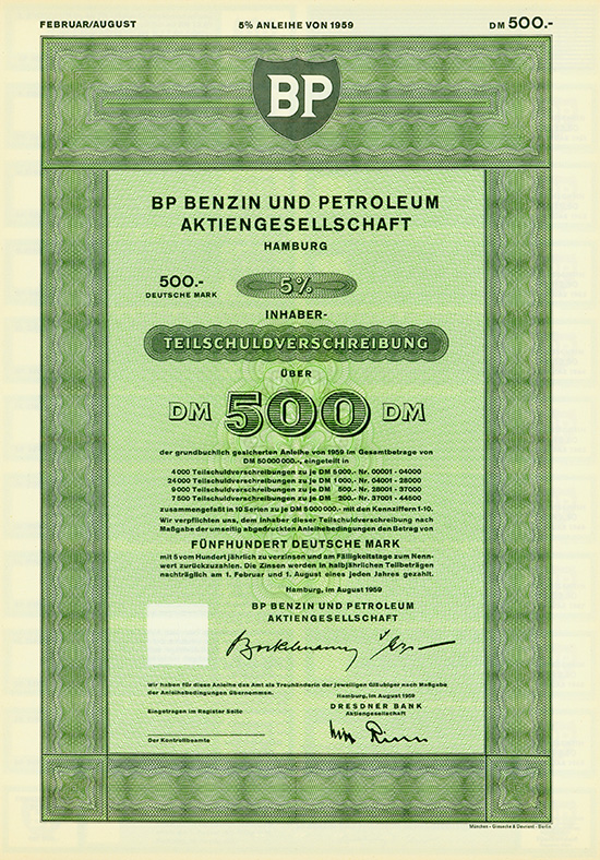 BP Benzin und Petroleum AG