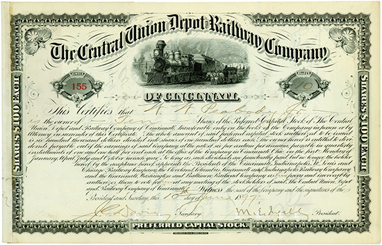 Central Union Depot and Railway Company