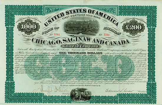 Chicago, Saginaw and Canada Railroad Company