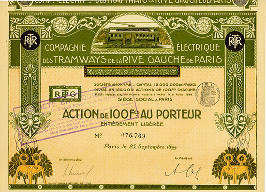Compagnie Electrique des Tramways de la Rive Gauche de Paris