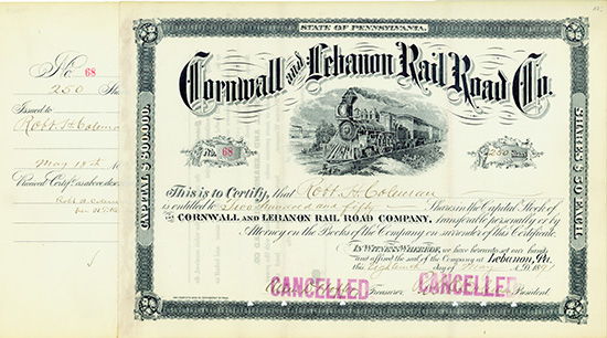 Cornwall and Lebanon Rail Road Co.