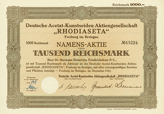 Deutsche Acetat-Kunstseiden AG 
