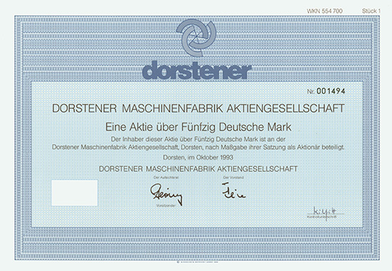 Dorstener Maschinenfabrik AG