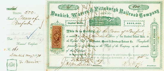 Dunkirk, Warren & Pittsburgh Railroad Company