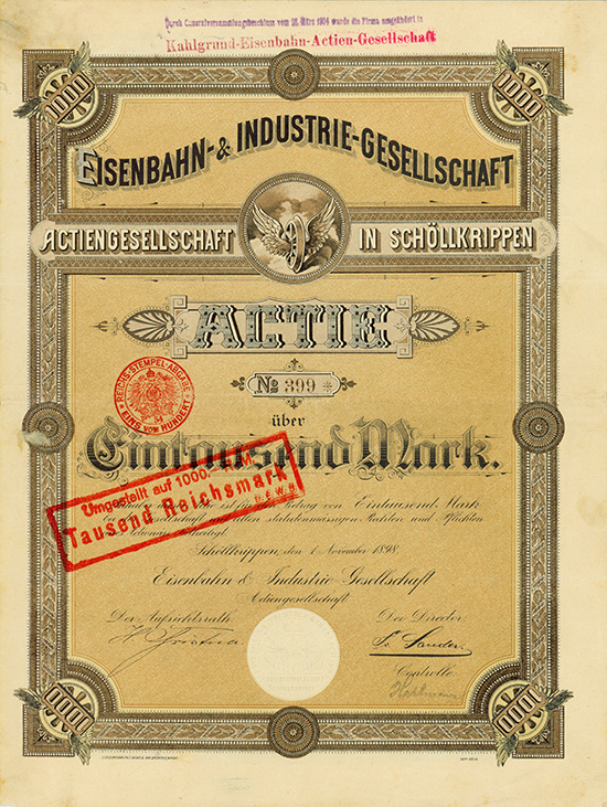 Eisenbahn- & Industrie-Gesellschaft AG