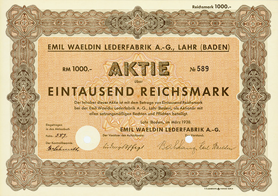 Emil Waeldin Lederfabrik AG