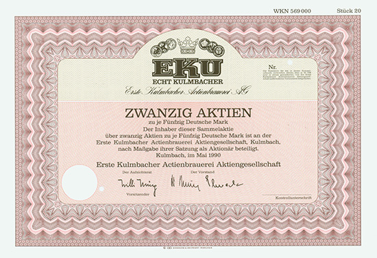 Erste Kulmbacher Actienbrauerei AG