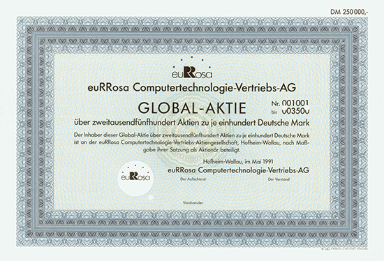 euRRosa Computertechnologie-Vertriebs-AG