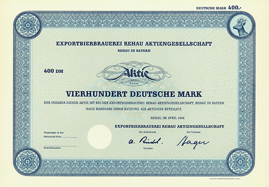 Exportbierbrauerei Rehau AG