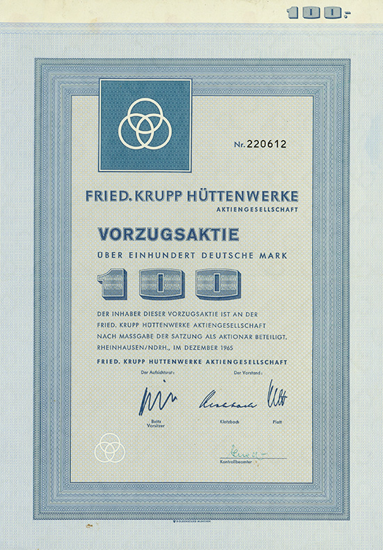 Fried. Krupp Hüttenwerke AG