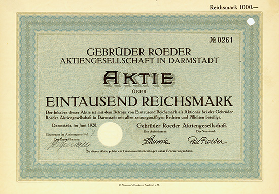 Gebrüder Roeder AG