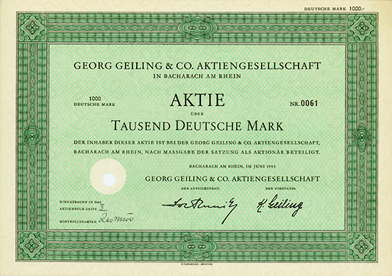 Georg Geiling & Co. AG
