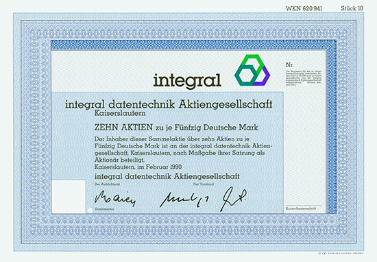 integral datentechnik AG