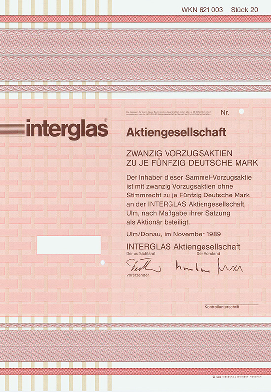Interglas AG