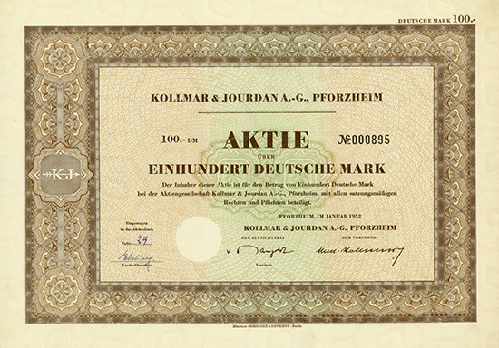 Kollmar & Jourdan AG