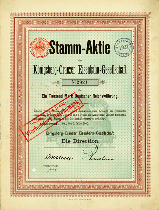 Königsberg-Cranzer Eisenbahn-Gesellschaft