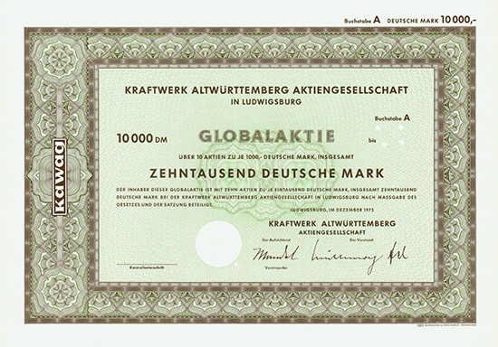 Kraftwerk Altwürttemberg AG