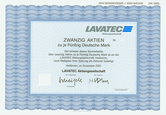 LAVATEC AG