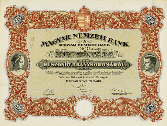 Magyar Nemzeti Bank (Ungarische Nationalbank)
