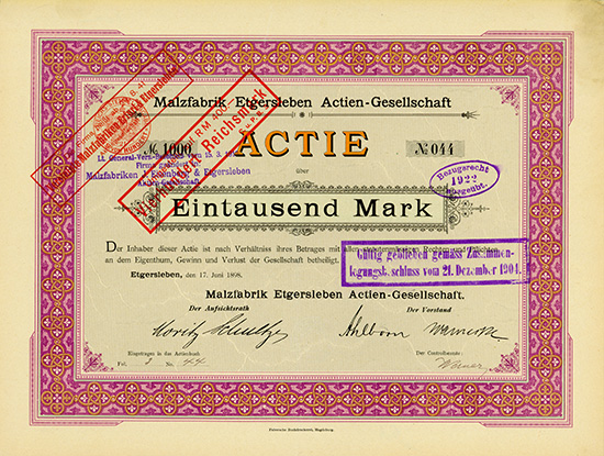 Malzfabrik Etgersleben AG