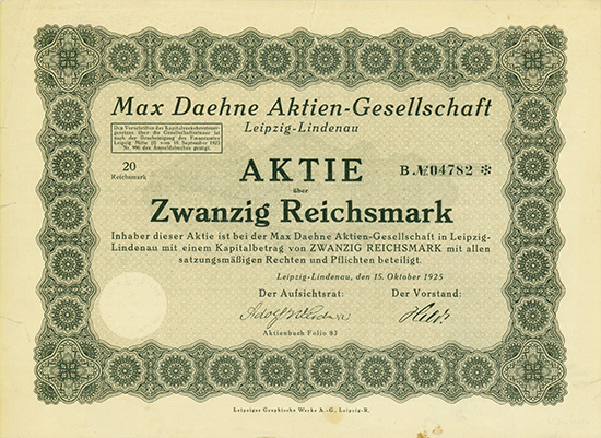 Max Daehne AG