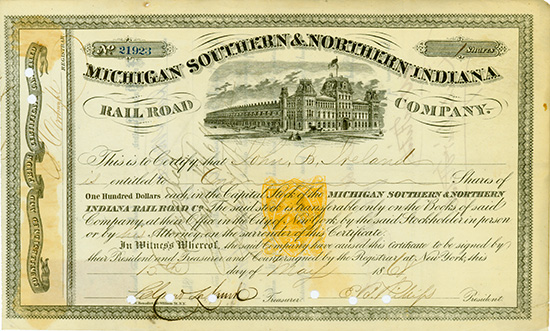 Michigan Southern & Northern Indiana Railroad Company