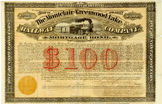 Montclair and Greenwood Lake Railway Company