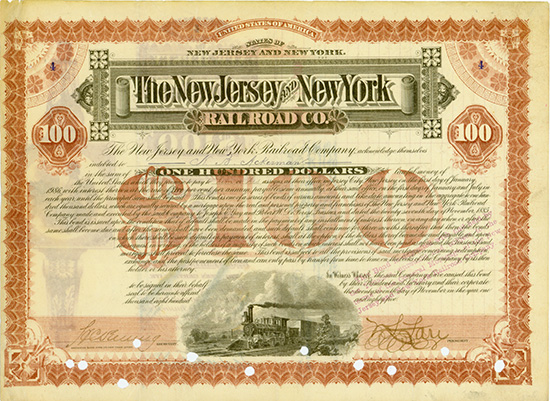 New Jersey and New York Railroad Co.