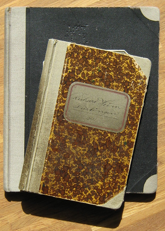 Nürtingen: Cassa-Buch von Richard Heinz [2 Stück]