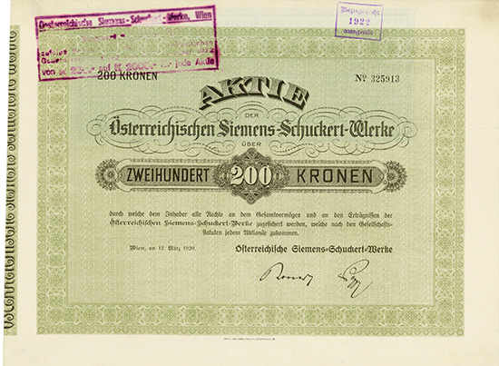 Österreichische Siemens-Schuckert-Werke