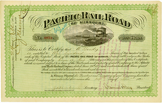 Pacific Rail Road (of Missouri)