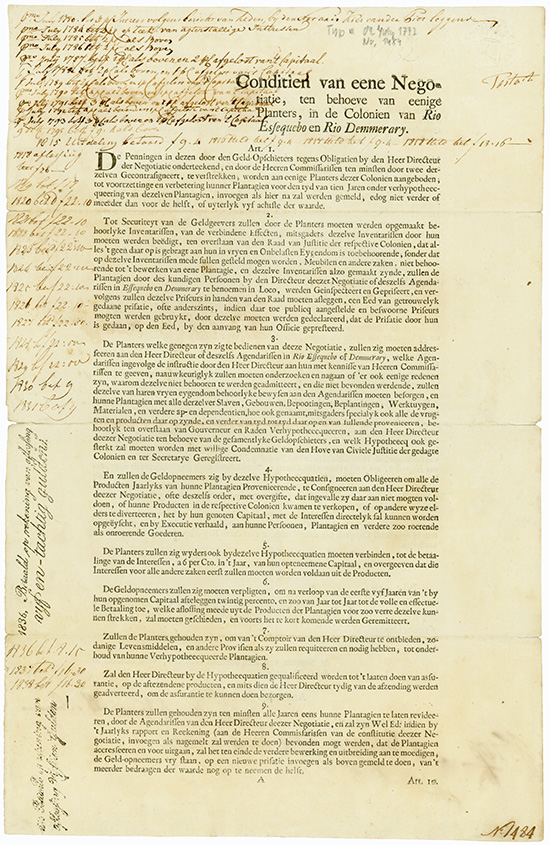 Plantage Rio Essequebo en Rio Demmerary