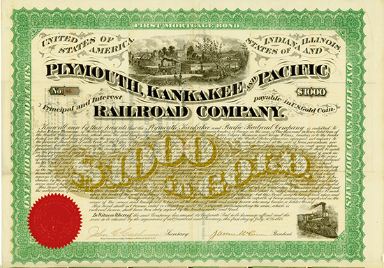 Plymouth, Kankakee & Pacific Railroad Company
