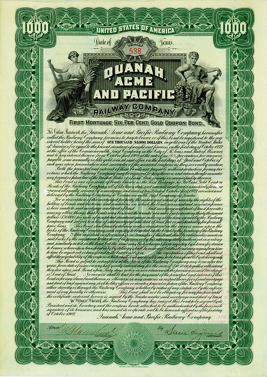 Quanah, Acme and Pacific Railway Company