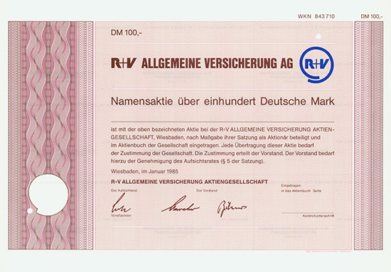 R+V Allgemeine Versicherung AG
