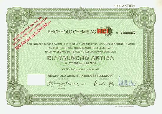 Reichhold Chemie AG