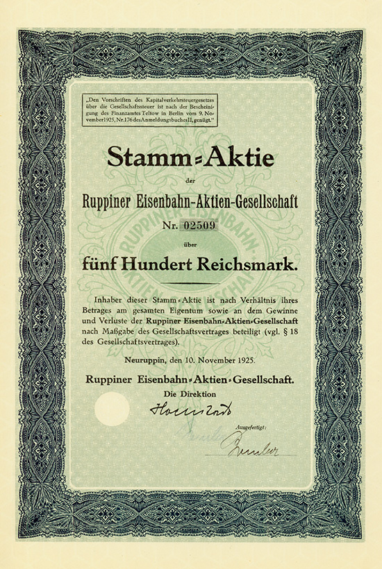 Ruppiner Eisenbahn-AG