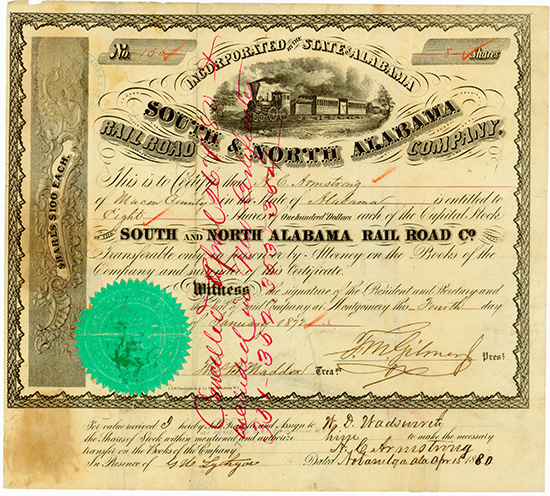 South & North Alabama Rail Road Company