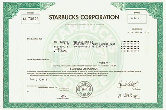 Starbucks Corporation