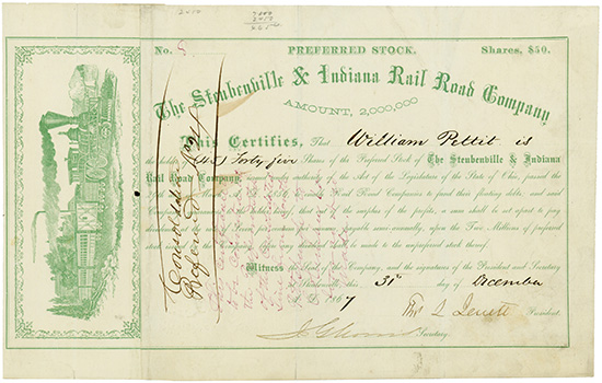Steubenville & Indiana Rail Road Company