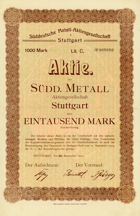 Süddeutsche Metall-AG